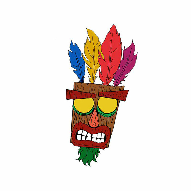 Personality Creative Stickers for Crash Bandicoot Decal Car Assessoires Car  Stickers Decals Vinyl Material Decoration,13cm